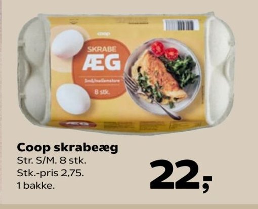 Coop skrabeæg – SuperBrugsen