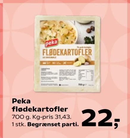 Peka flødekartofler – SuperBrugsen