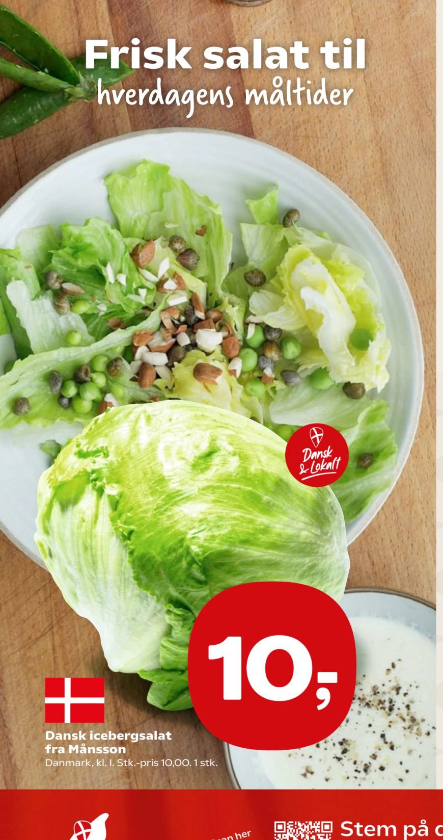 Dansk icebergsalat fra Månsson – SuperBrugsen