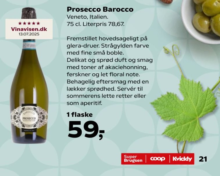 Prosecco Barocco – SuperBrugsen