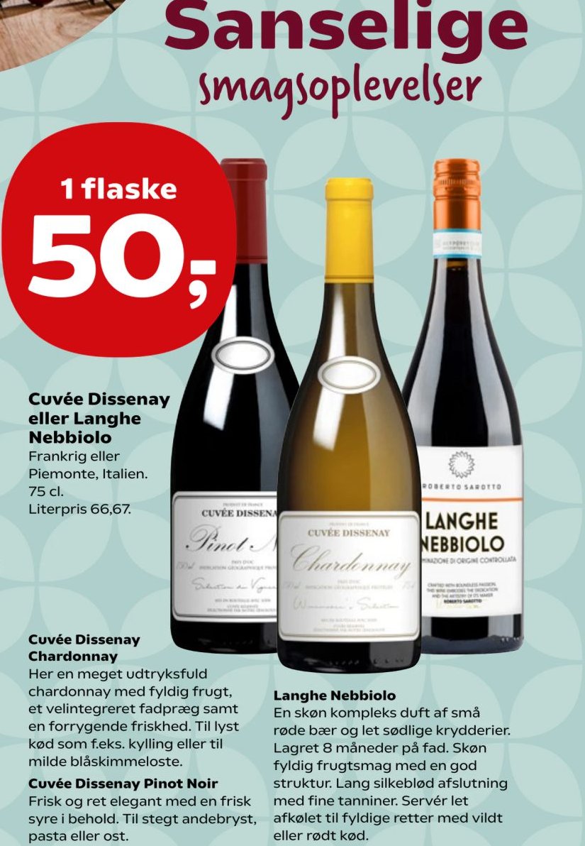 Cuvée Dissenay eller Langhe Nebbiolo – SuperBrugsen