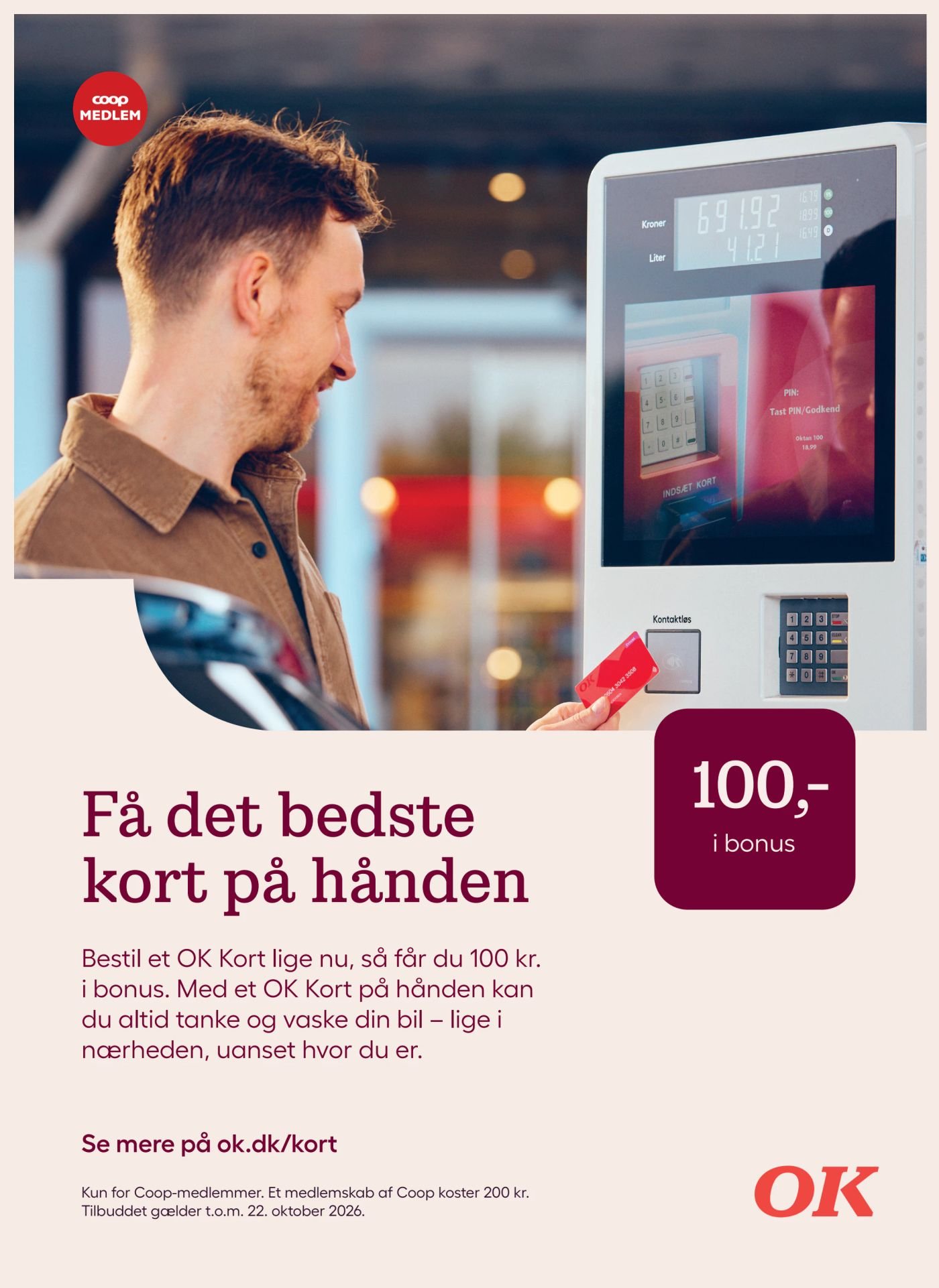 OK Kort - medlemskab af Coop – SuperBrugsen