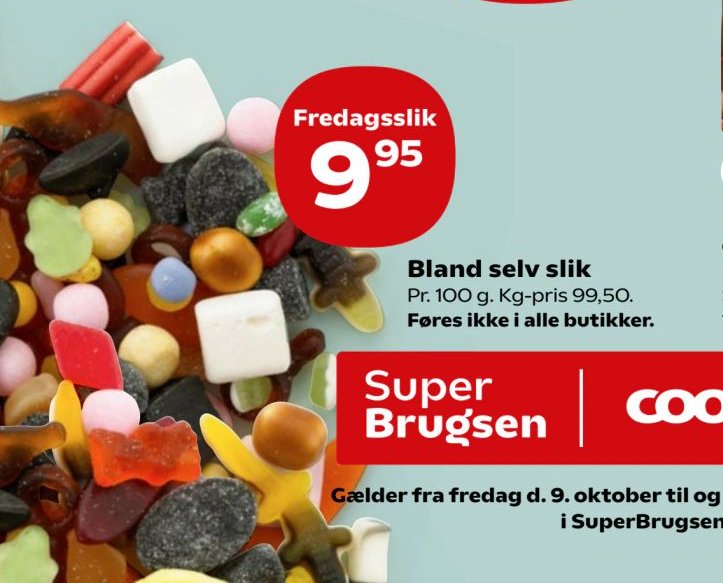 Bland selv slik – SuperBrugsen