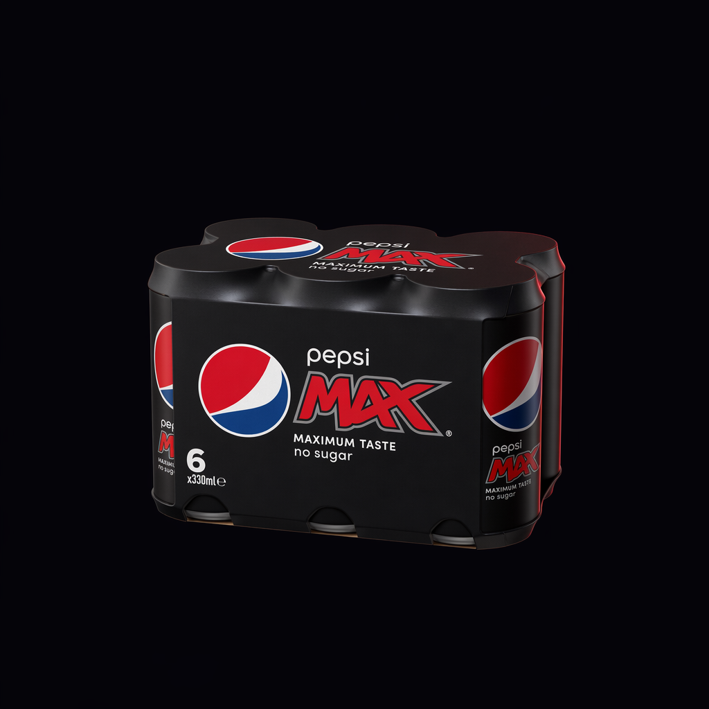 Pepsi Max 6-pak dåser (6x33cl) – Bilka